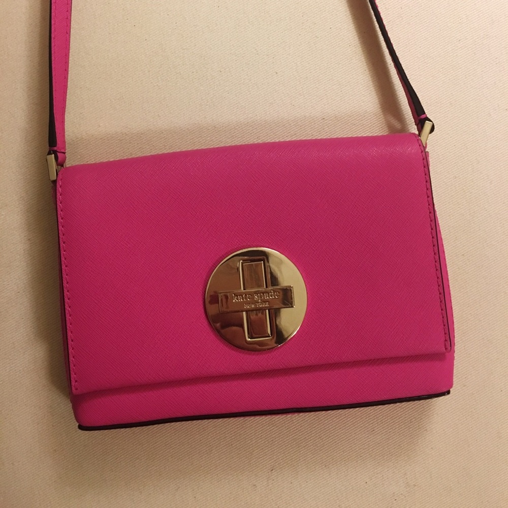Kate Spade Hot Pink Crossbody